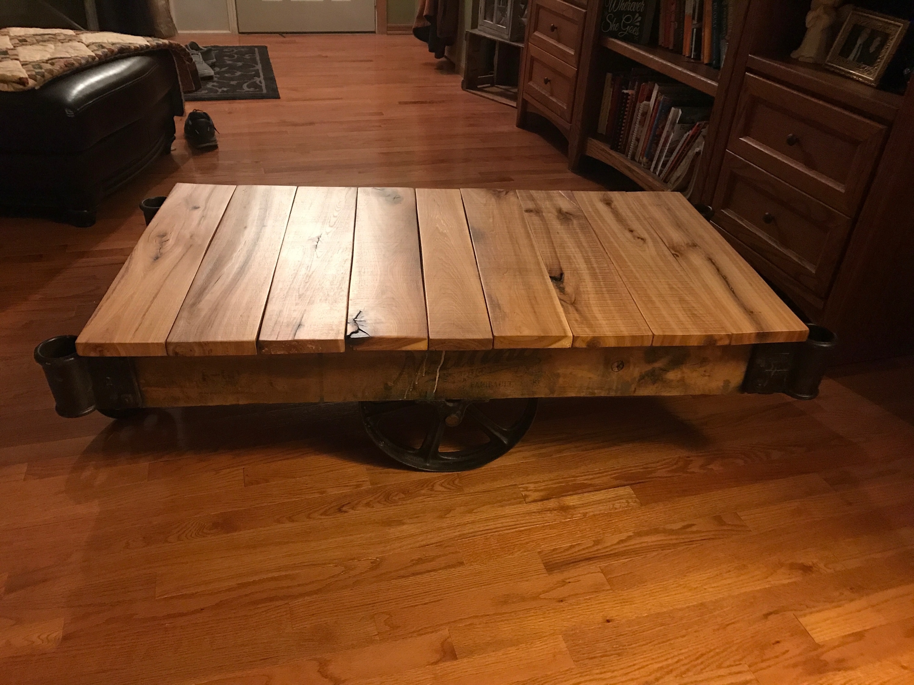 Custom woodworking piece